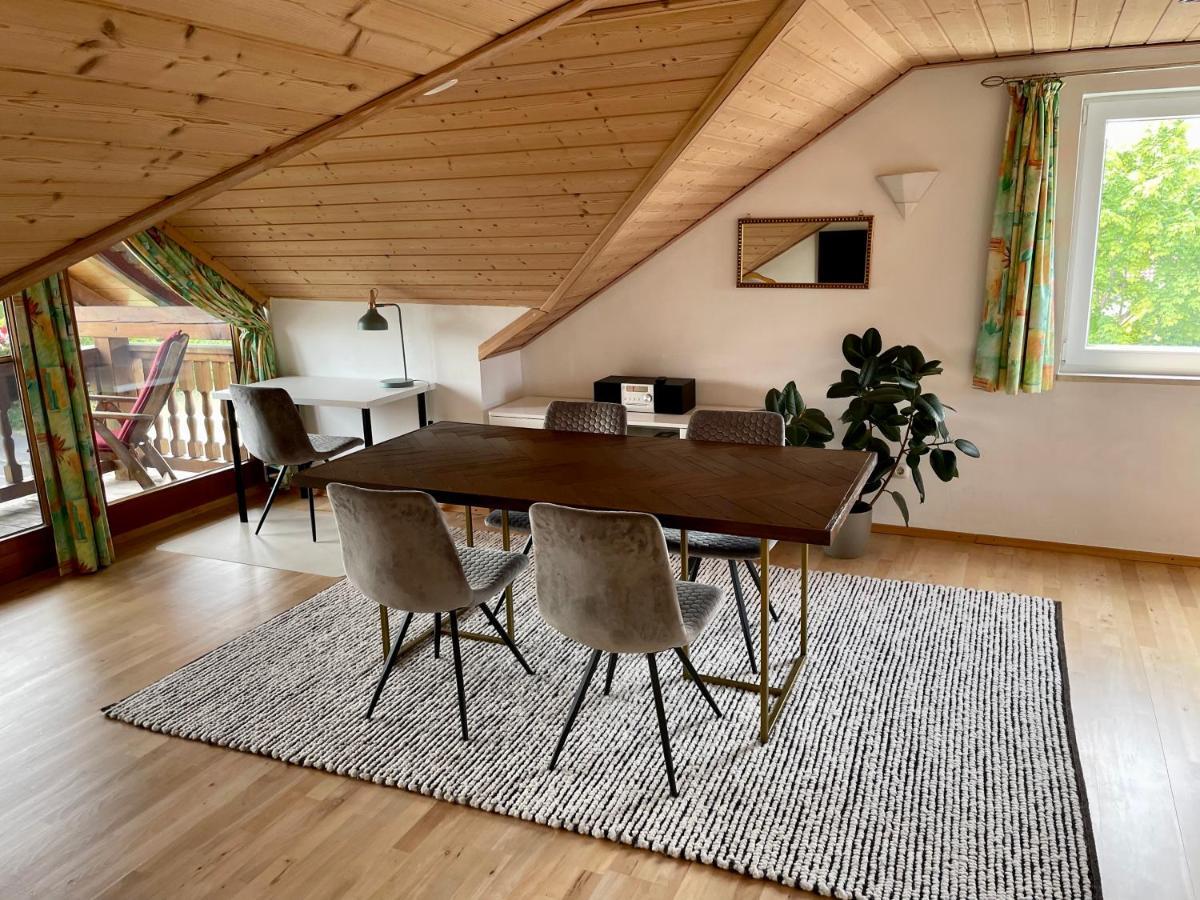 Bergblick Apartment Вайлхайм ин Обербайерн Екстериор снимка